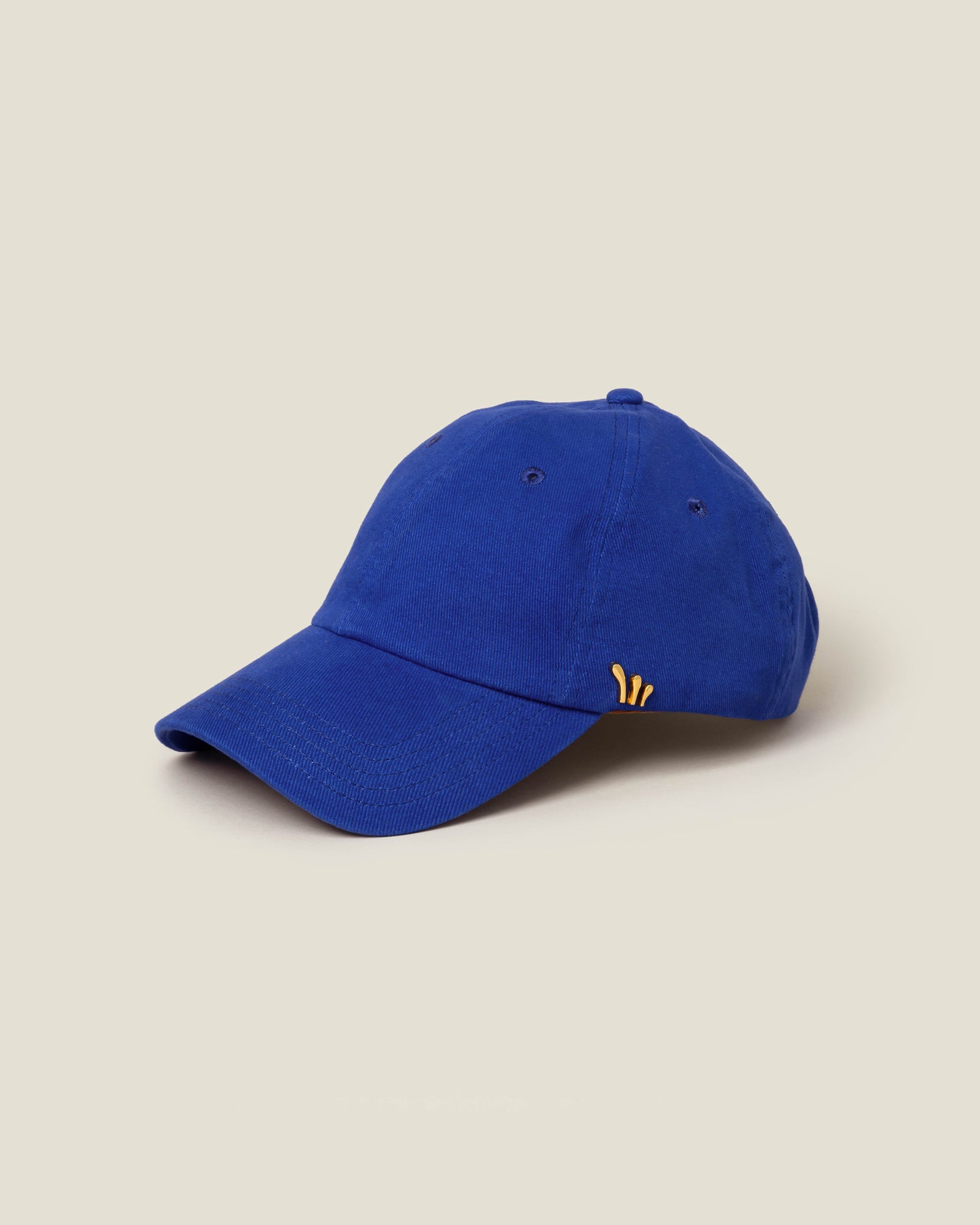 Royal Blue Organic Cotton Stretch Twill