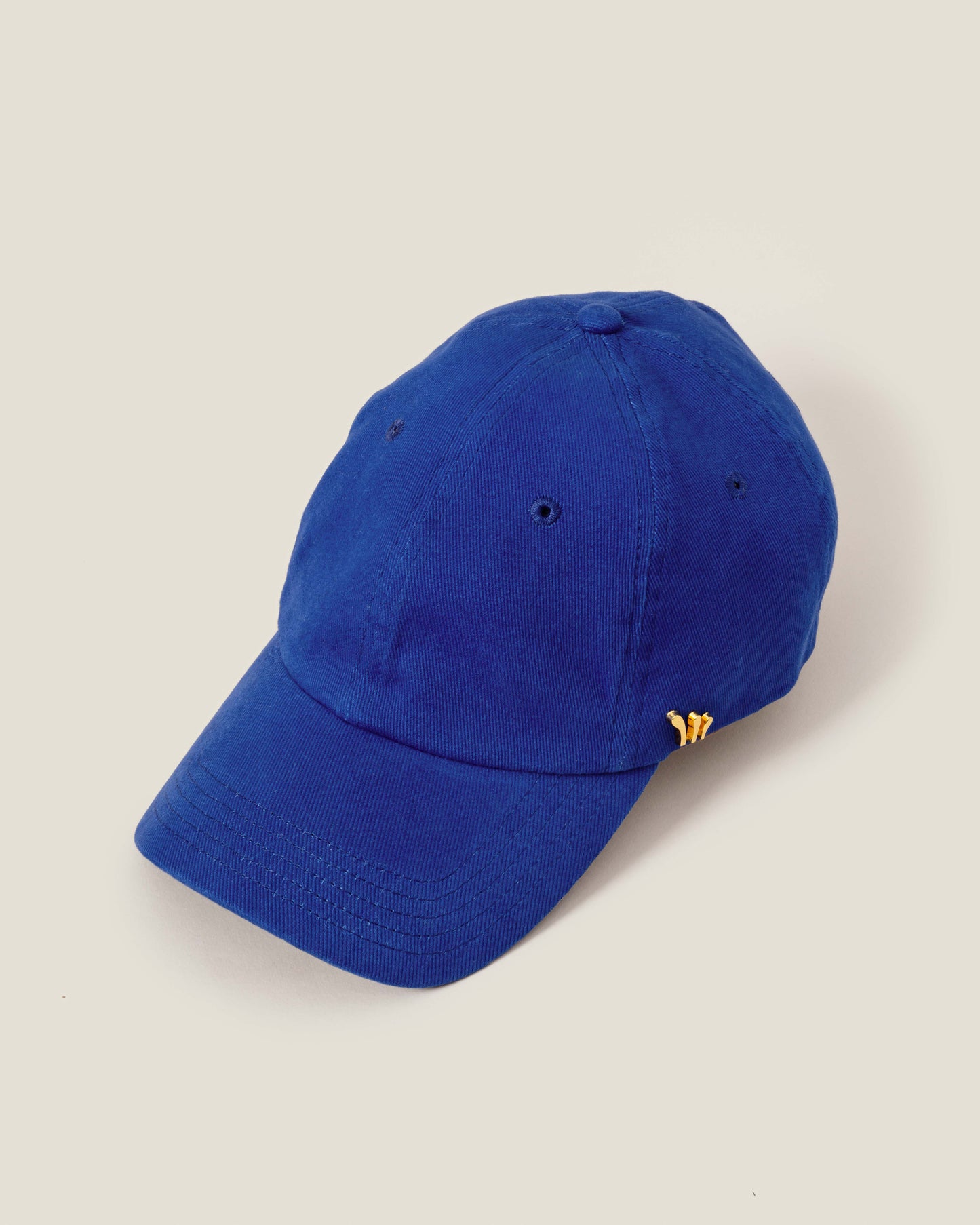 Royal Blue Organic Cotton Stretch Twill