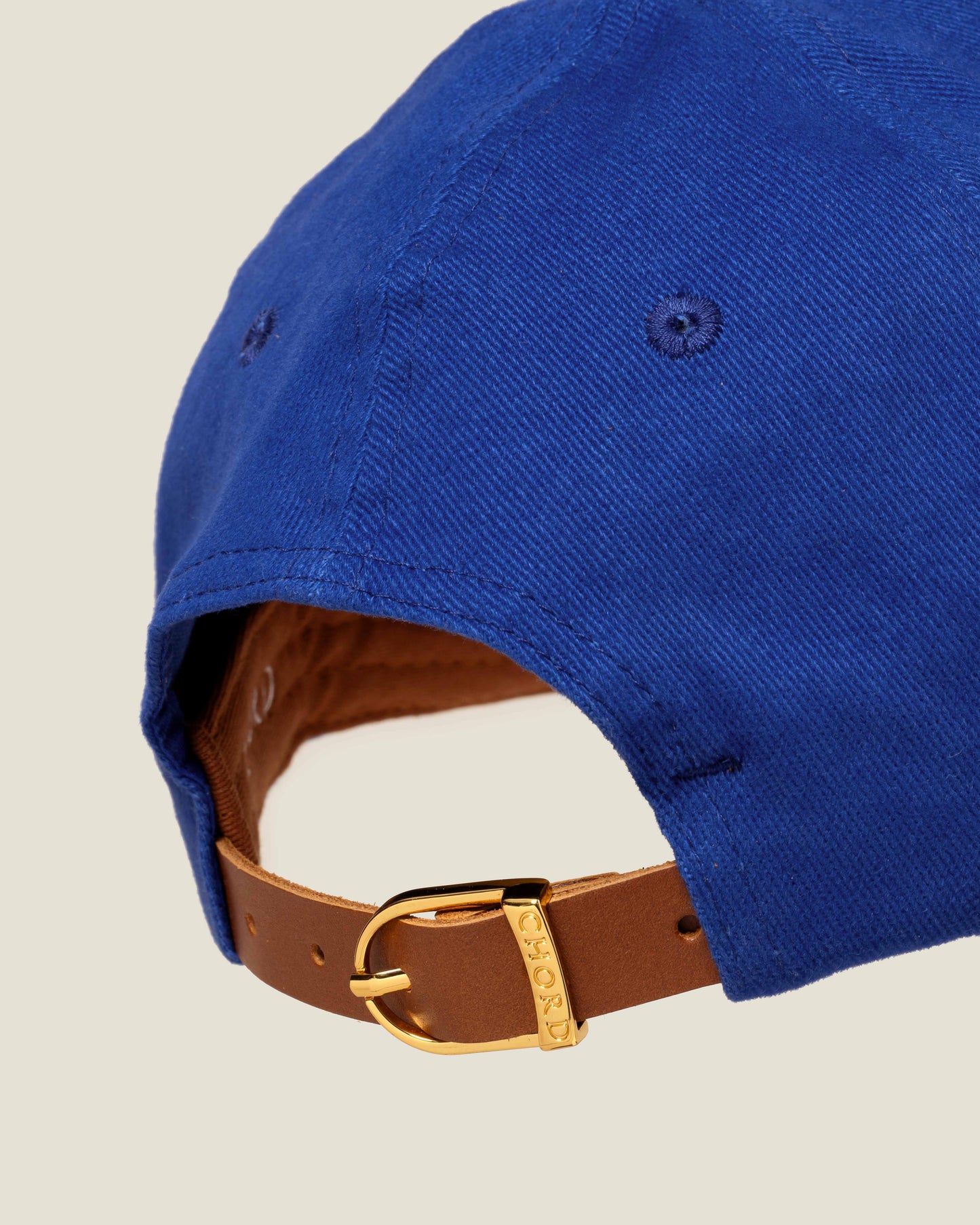 Royal Blue Organic Cotton Stretch Twill