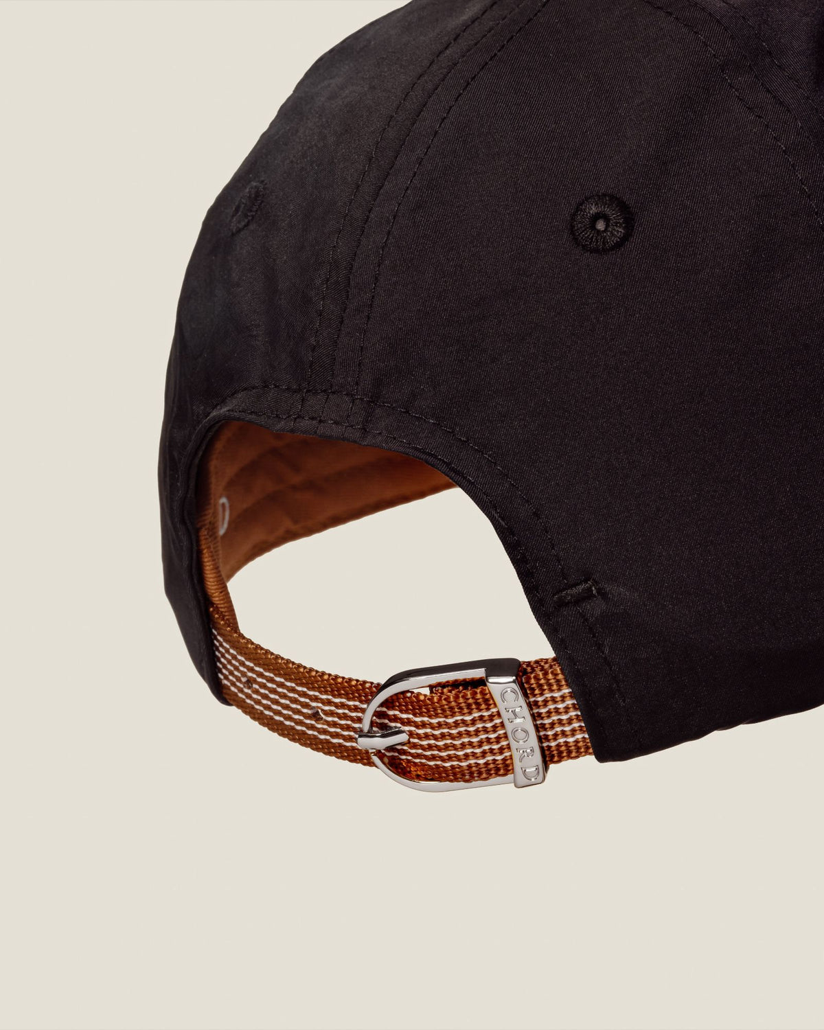 Black Tempo with Silver Hardware - back strap and silver buckle