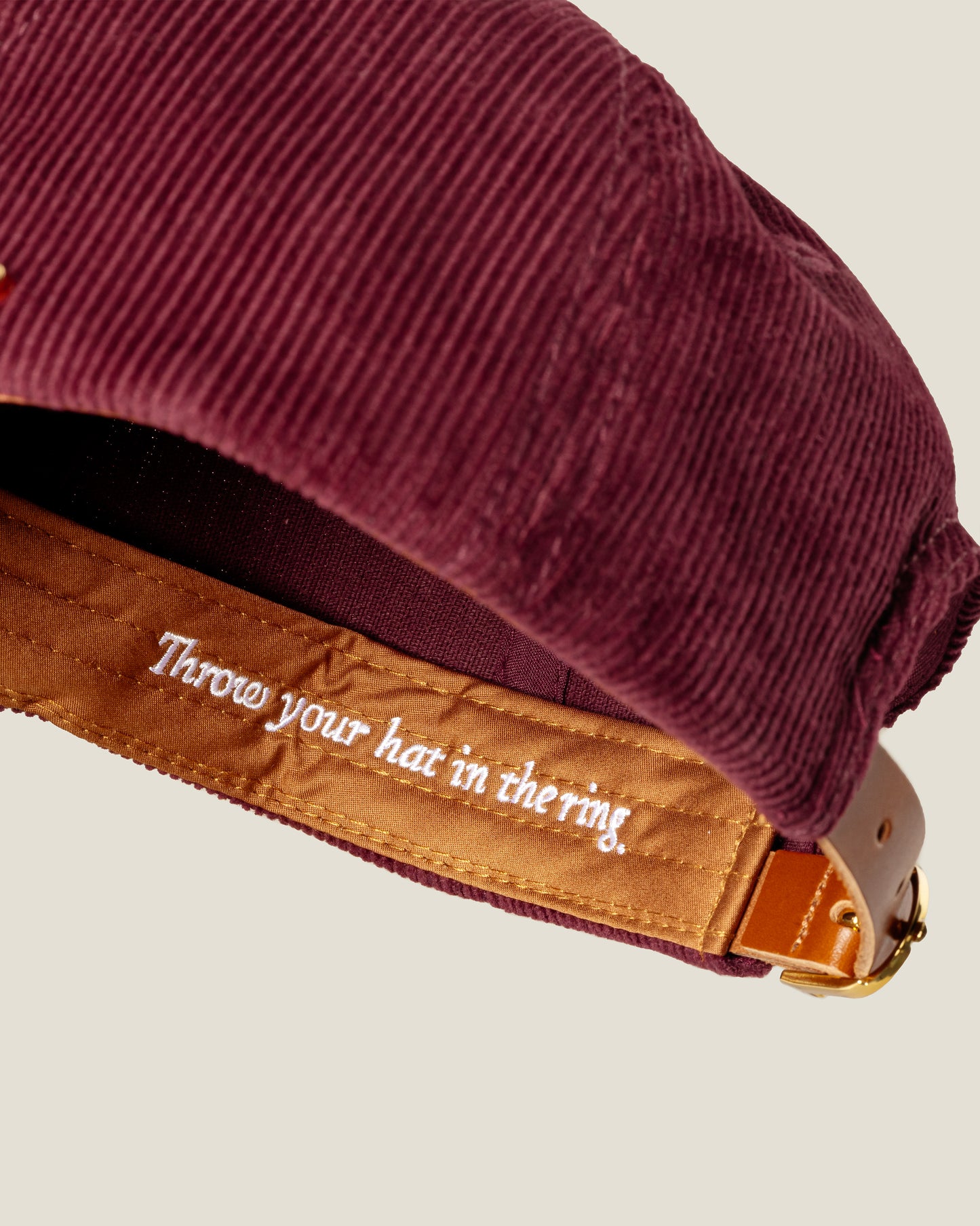 Burgundy Corduroy