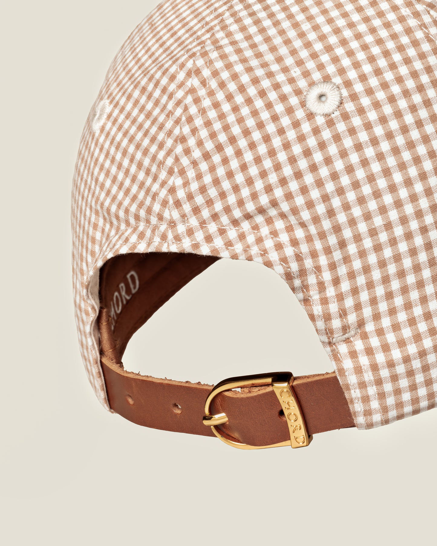 Khaki Gingham