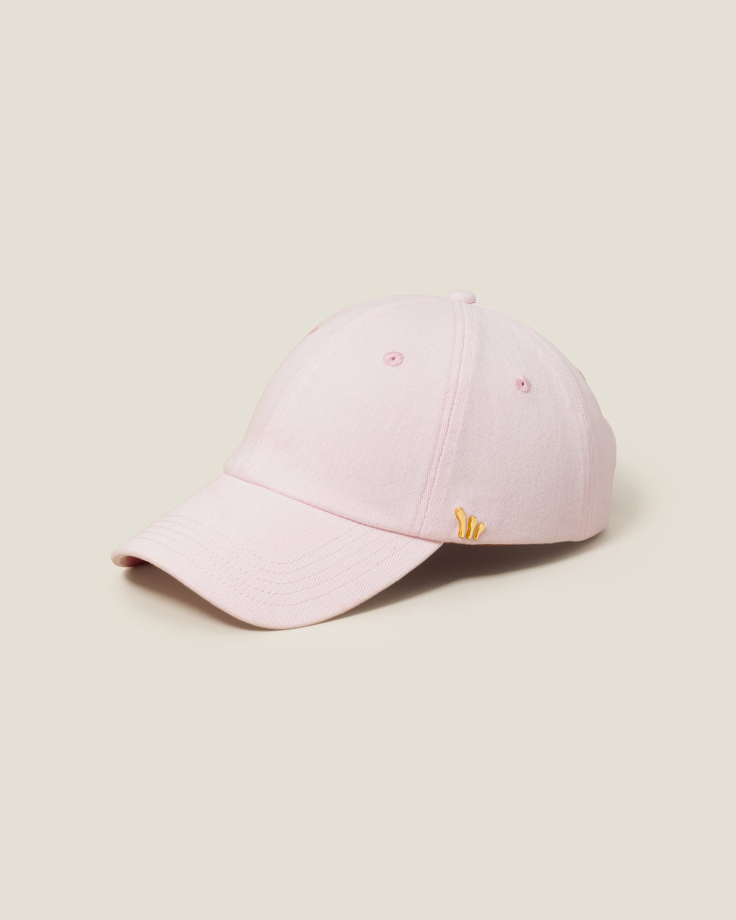 Powder Pink Organic Cotton Stretch Twill