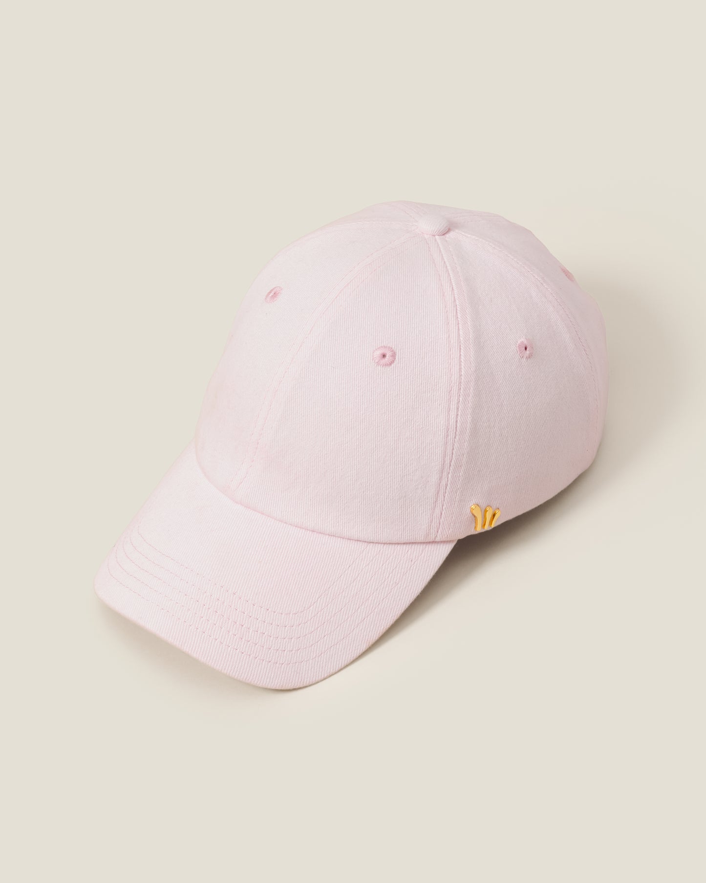 Powder Pink Organic Cotton Stretch Twill