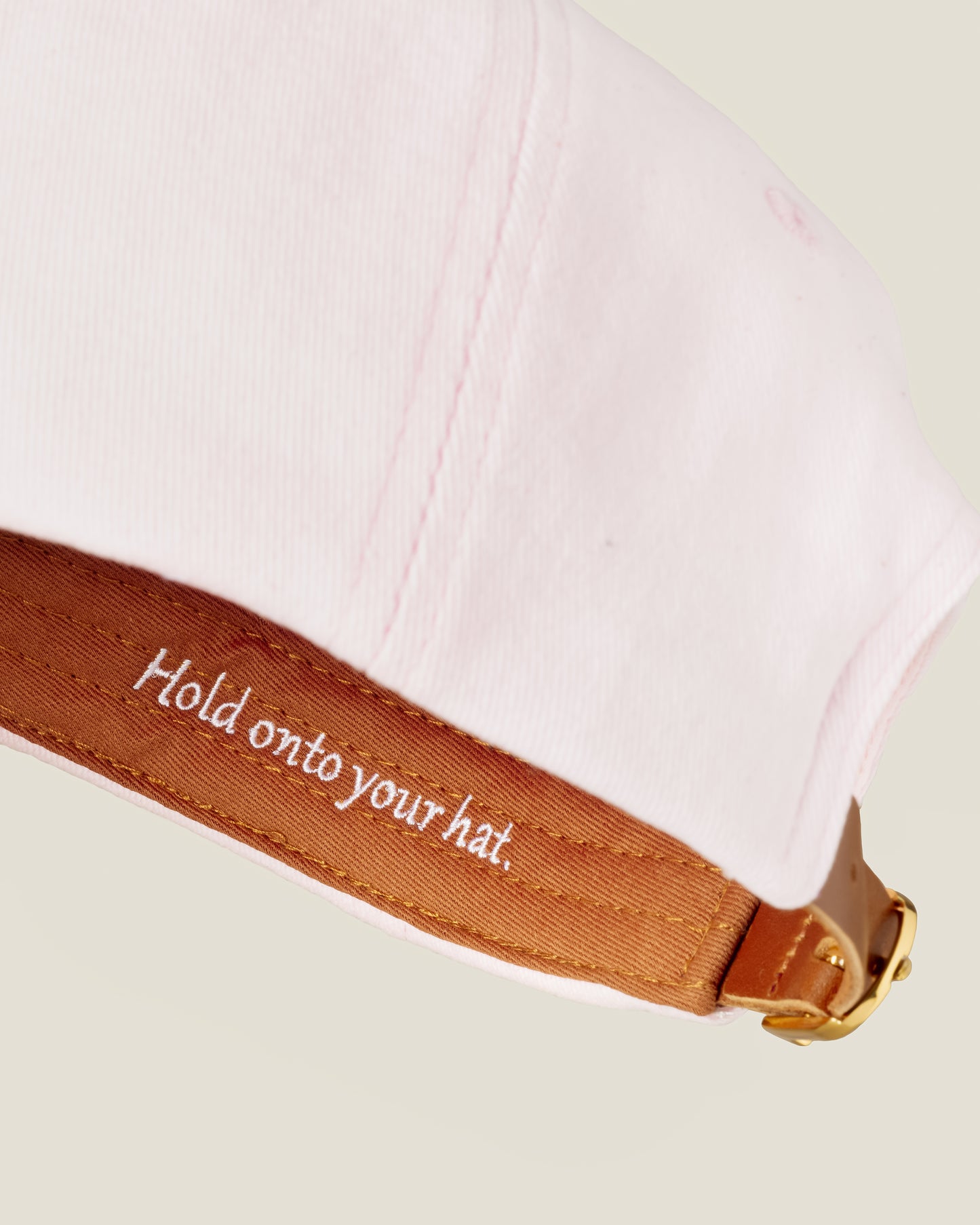 Powder Pink Organic Cotton Stretch Twill
