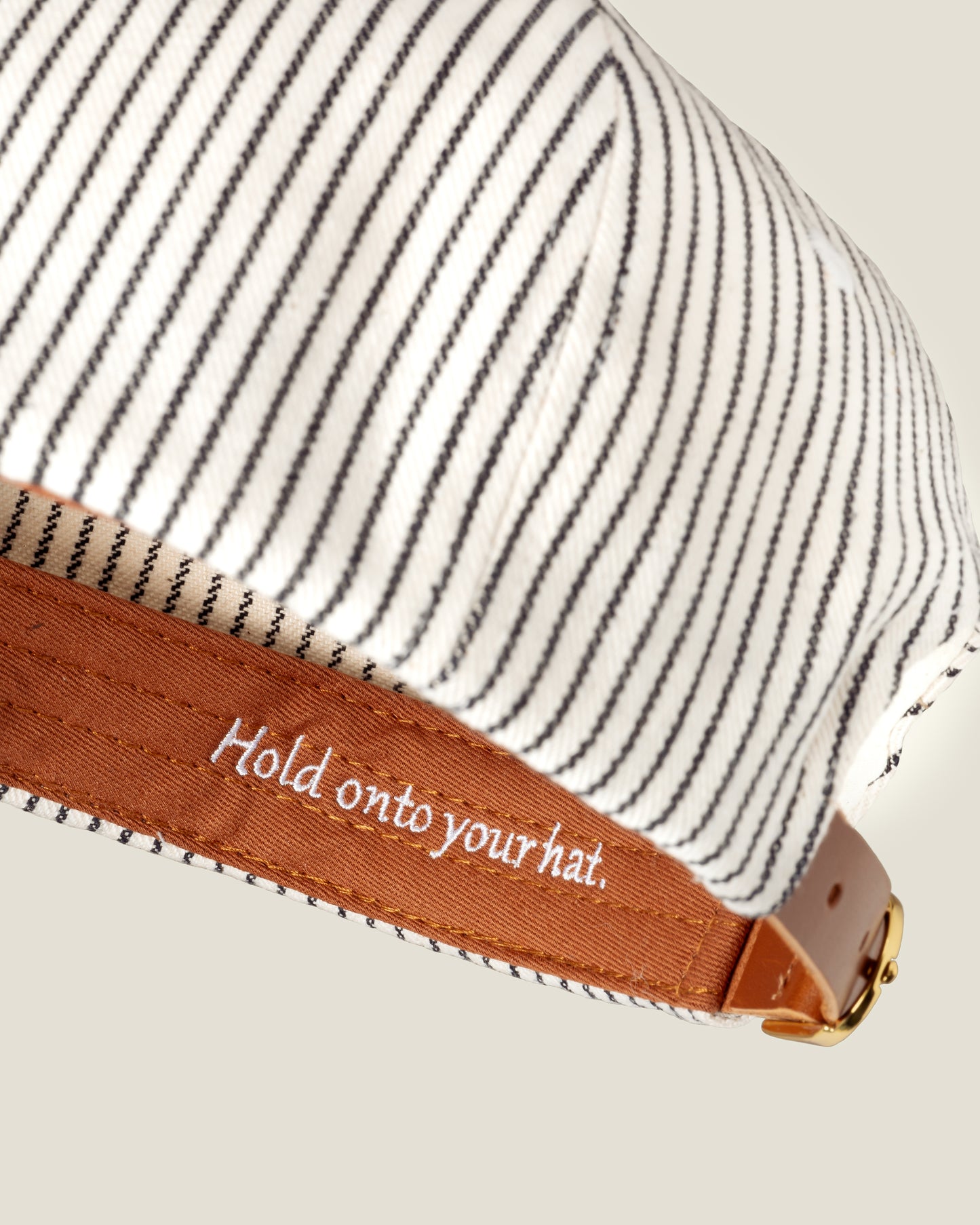 Railroad Stripe Denim
