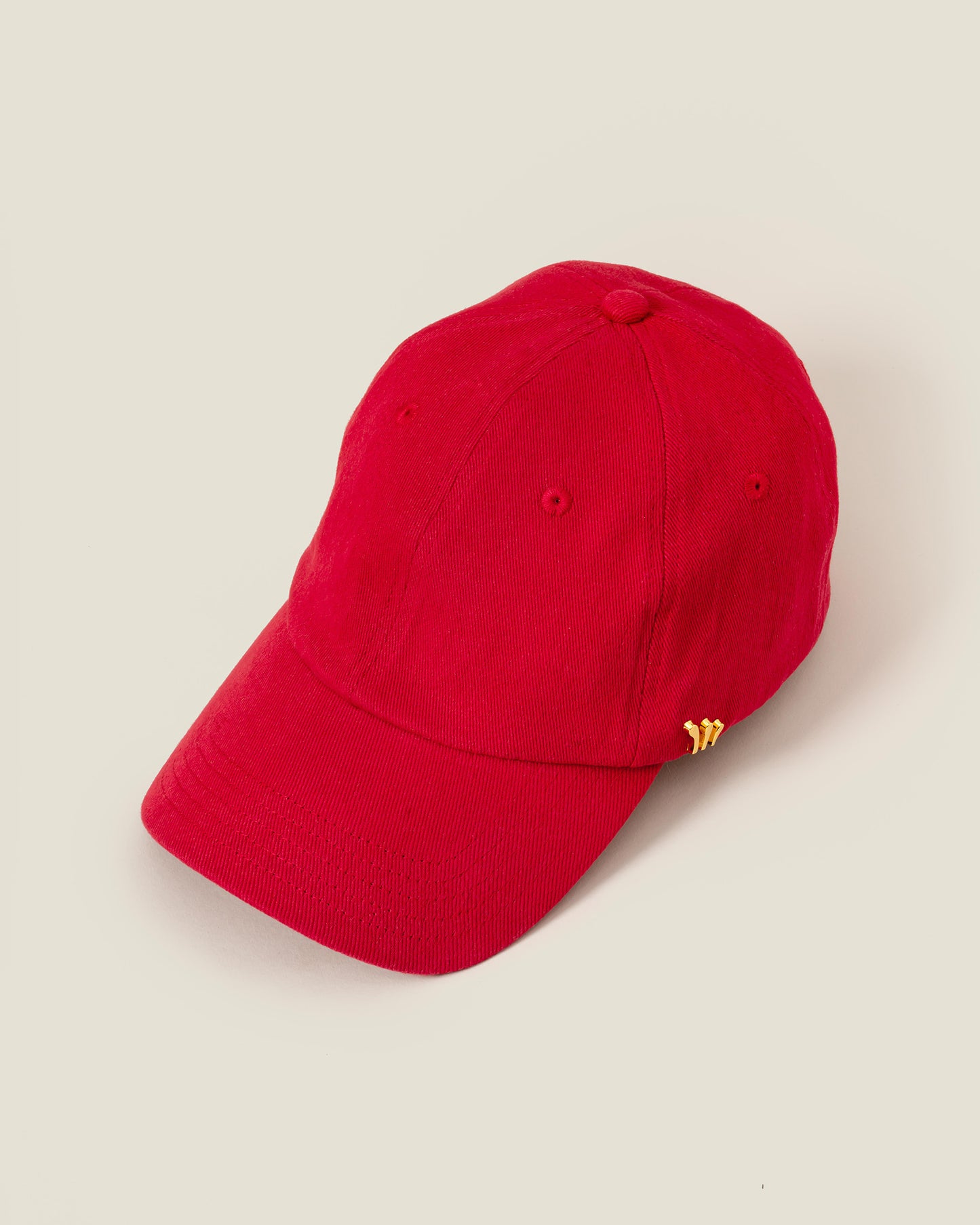 Cherry Organic Cotton Stretch Twill