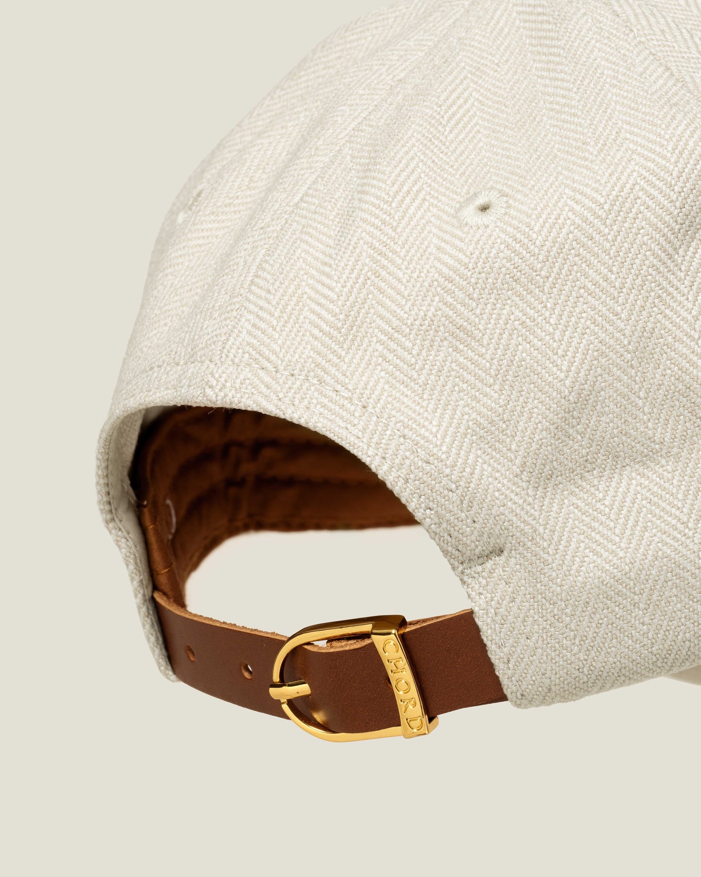 Beige Herringbone
