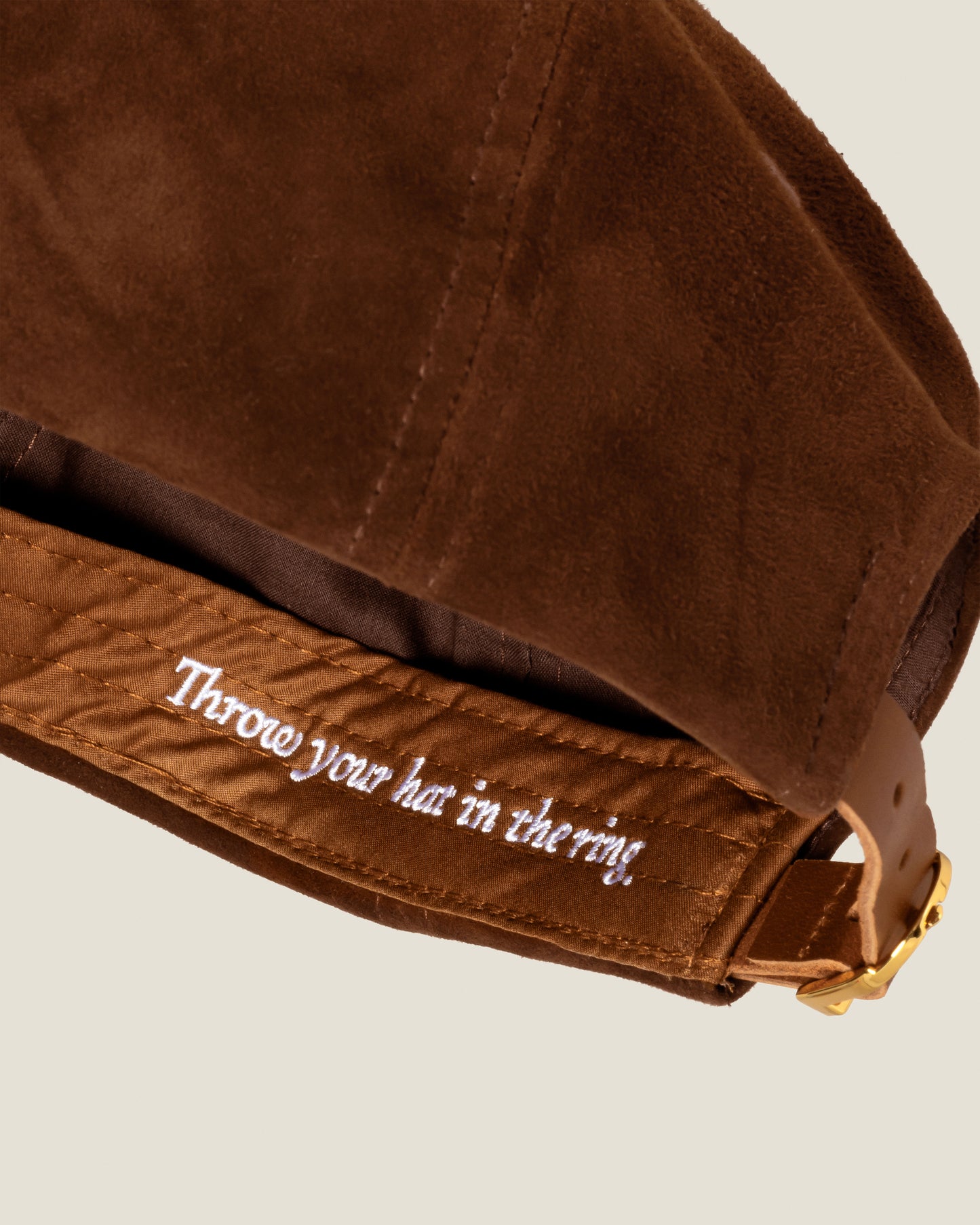 Cinnamon Brown Suede