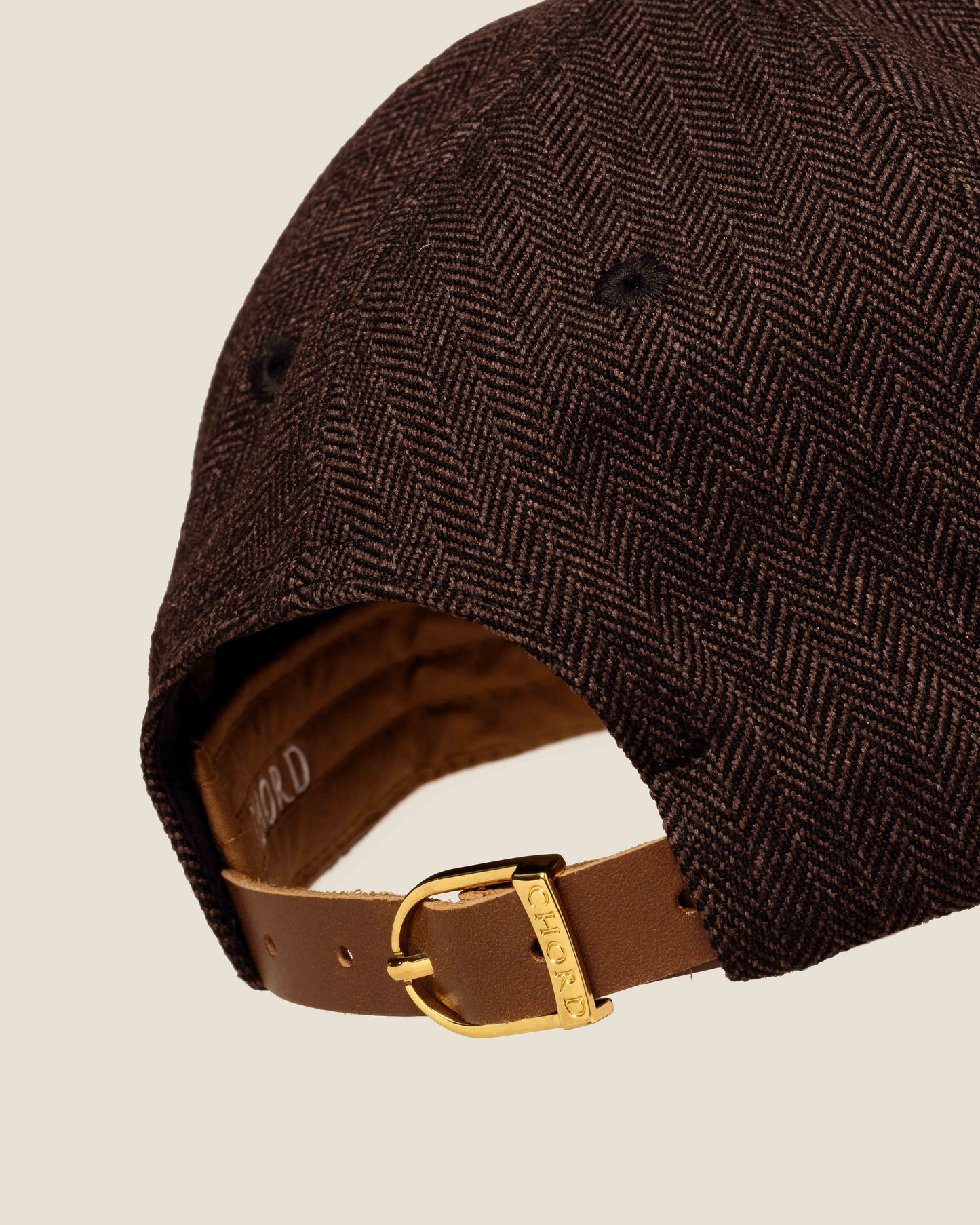 Brown Herringbone