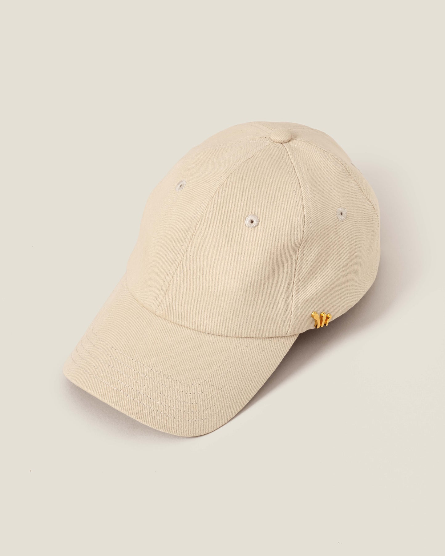 Khaki Organic Cotton Stretch Twill