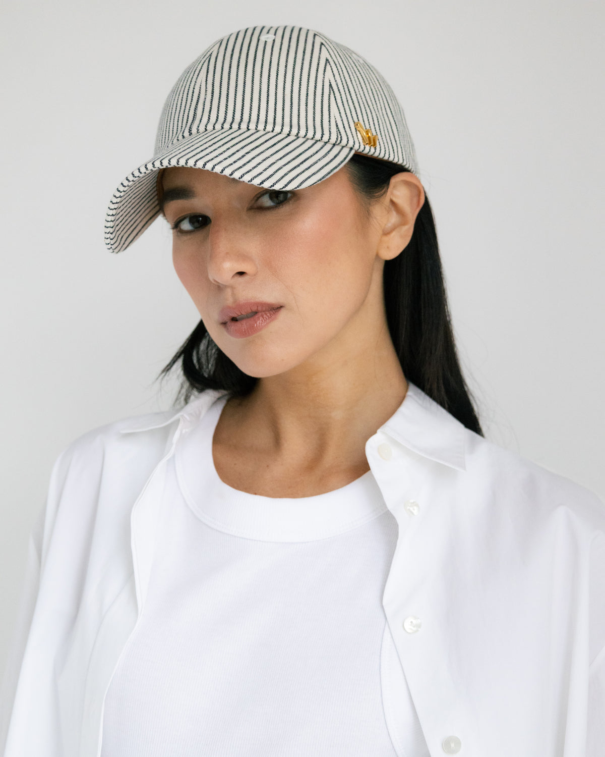 Railroad Stripe Denim