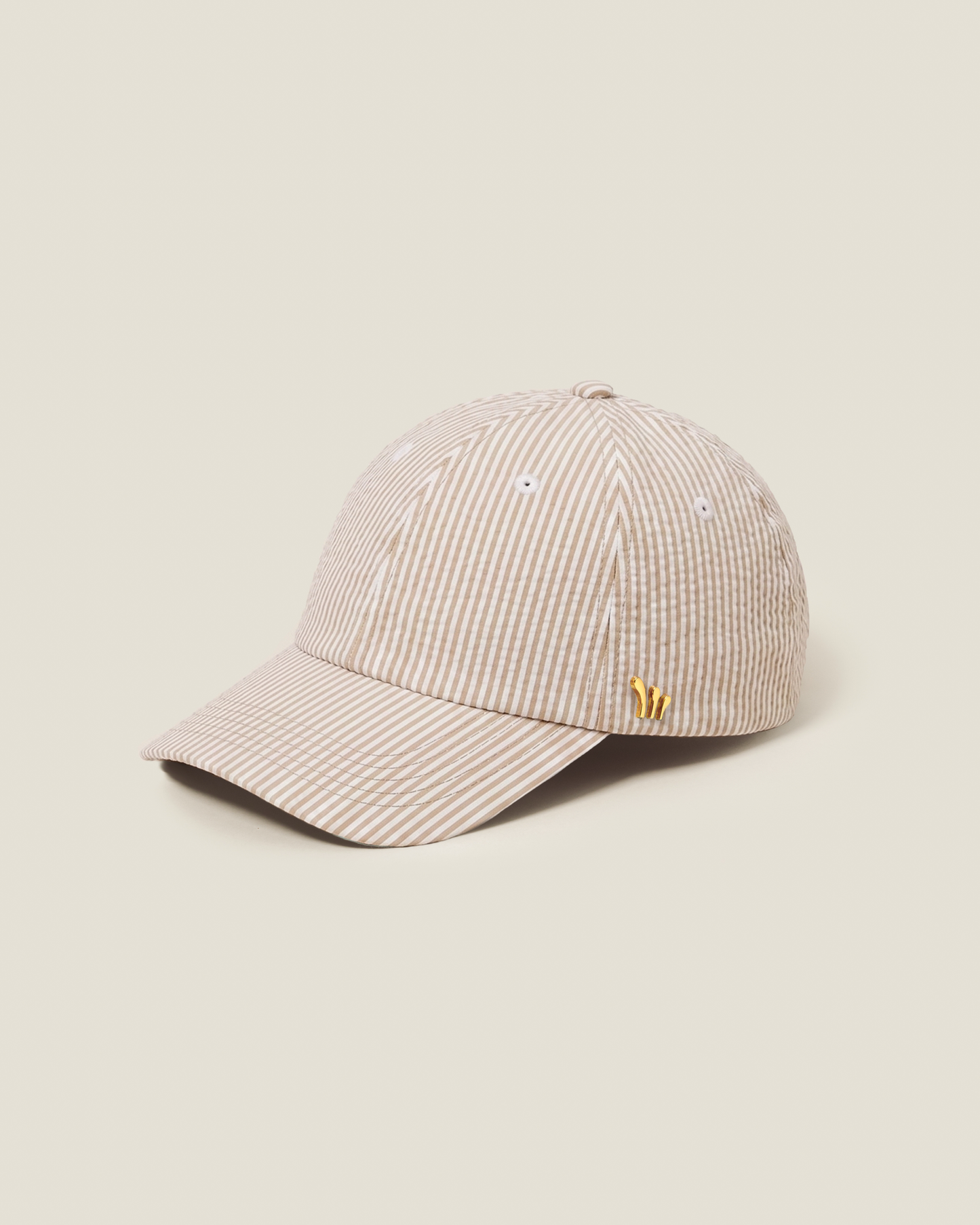 Khaki Seersucker
