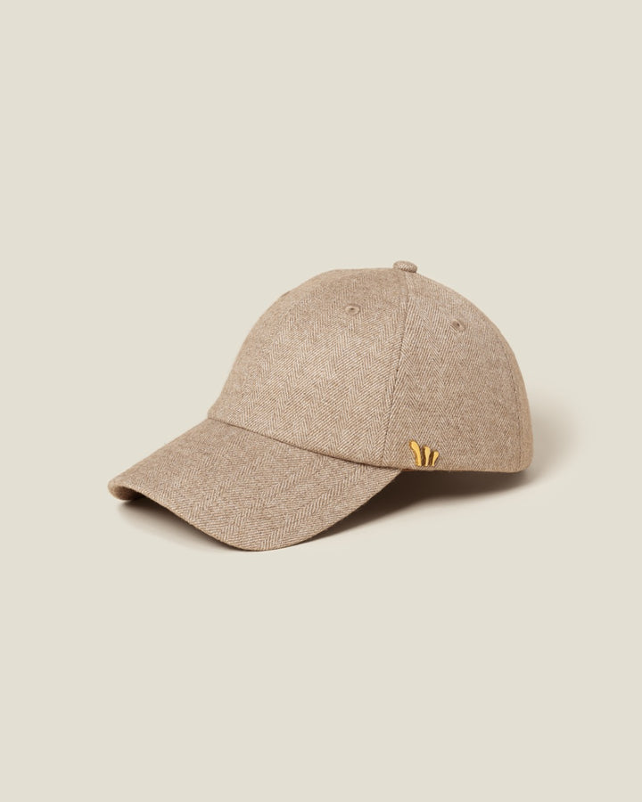 Tan Herringbone
