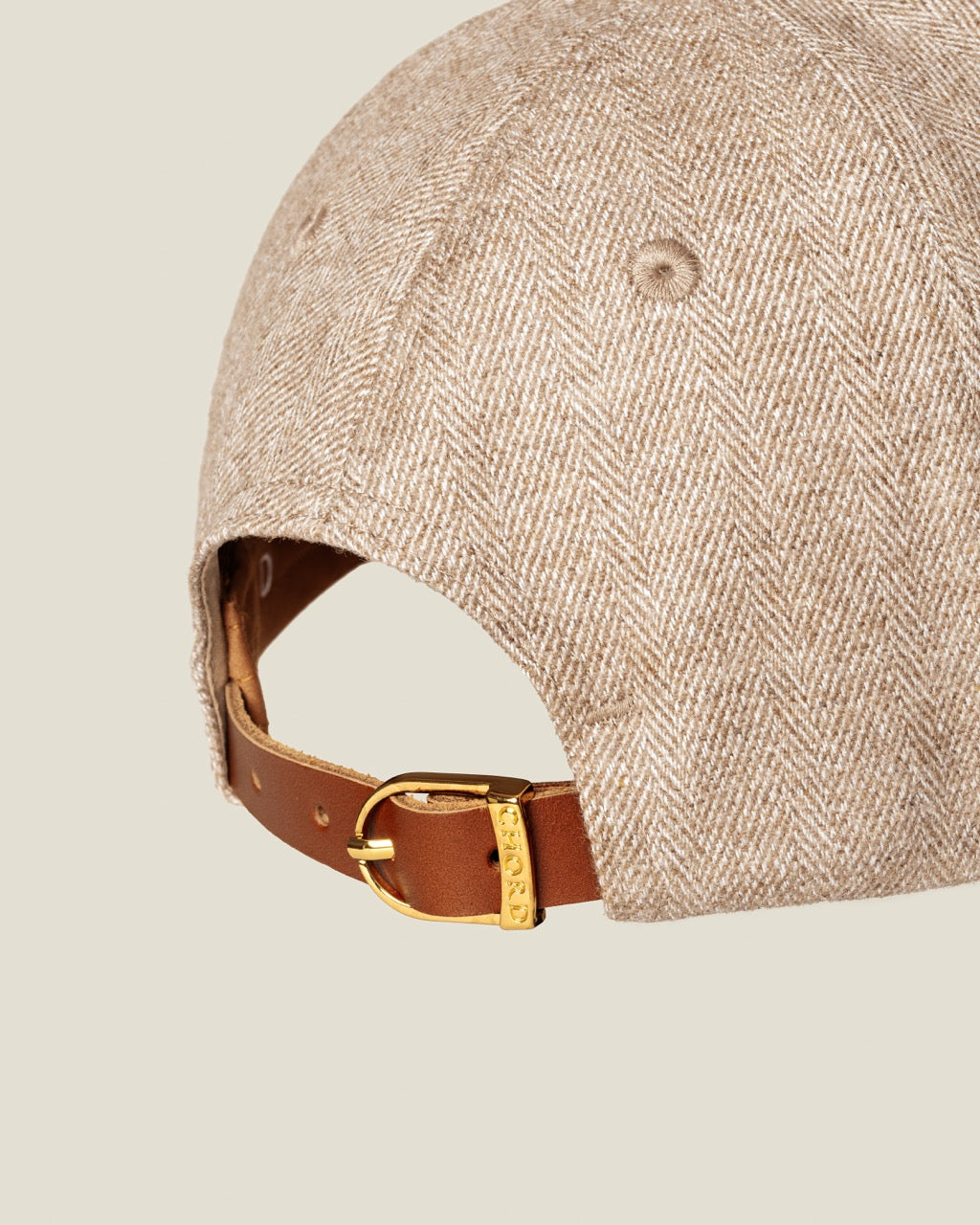 Tan Herringbone
