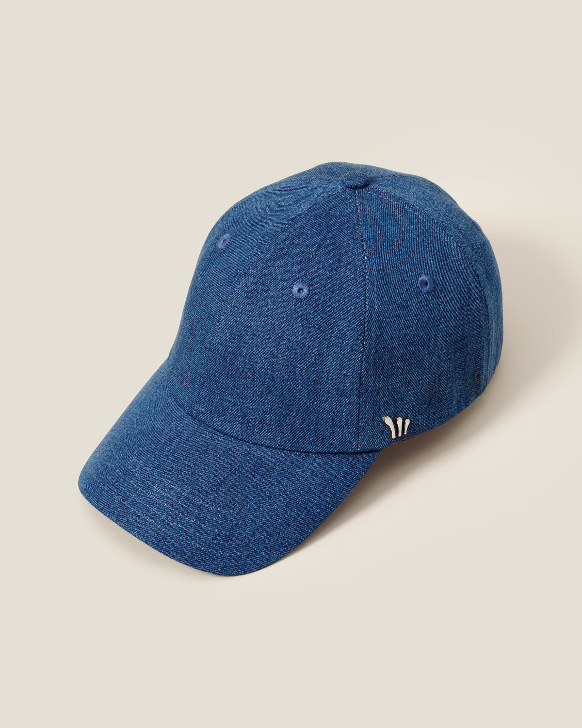 Medium Wash Denim with Silver Hardware