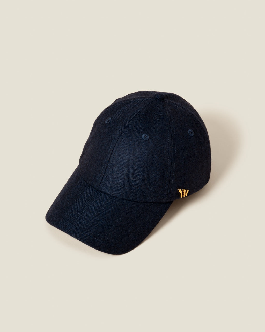Navy Herringbone