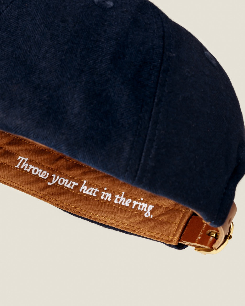 Navy Herringbone